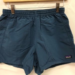 Patagonia Women's Baggies 5" Shorts Small Blue